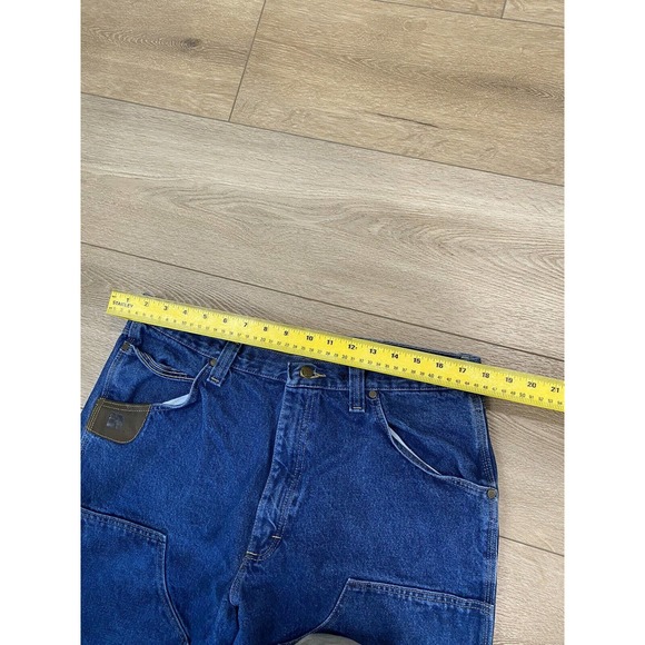WRANGLER Riggs Workwear Double Knee Denim Jeans Men's Size 36 x 35 - Picture 6 of 7